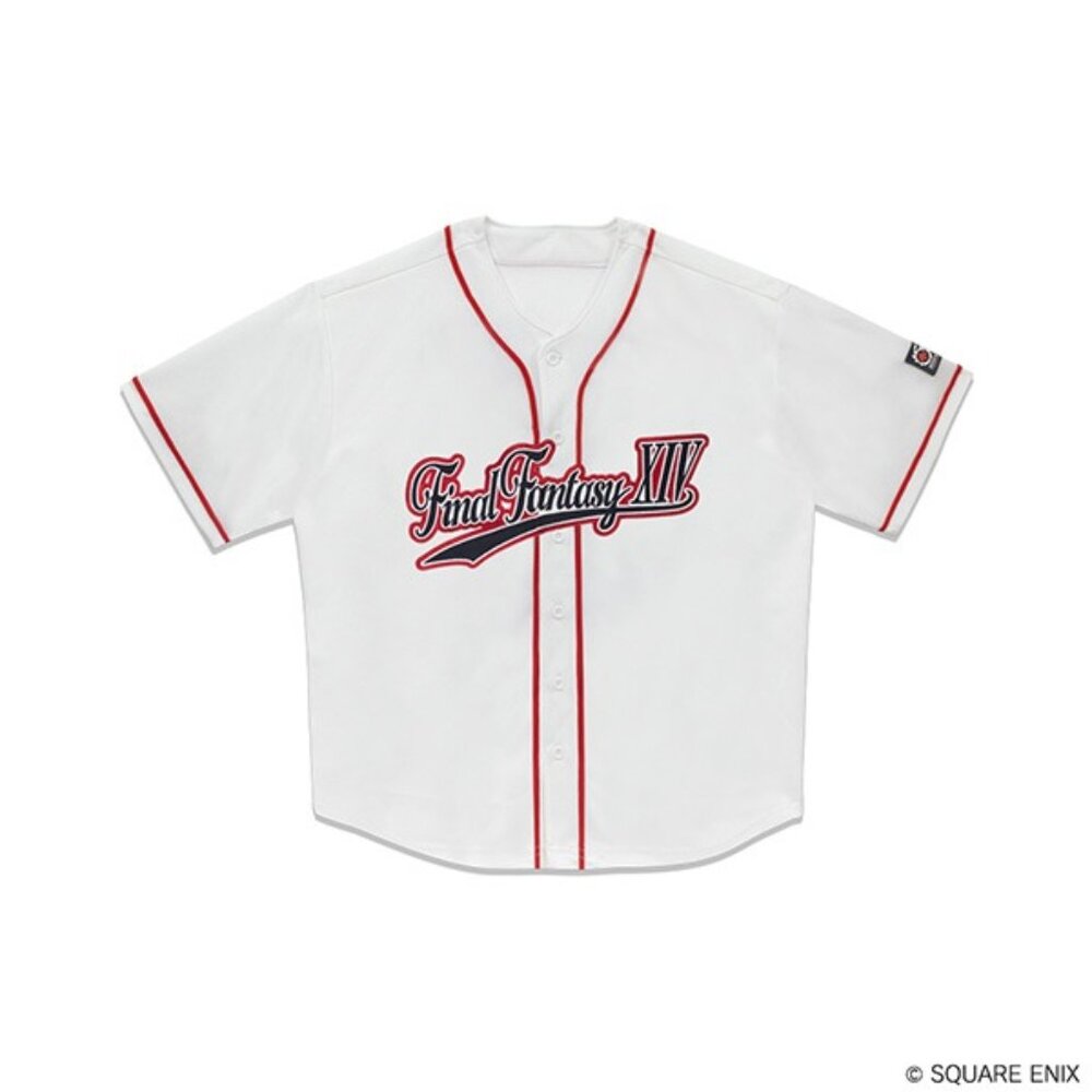 Final Fantasy XIV Fanfest 2024 Warrior of Light Baseball Jersey NWOT